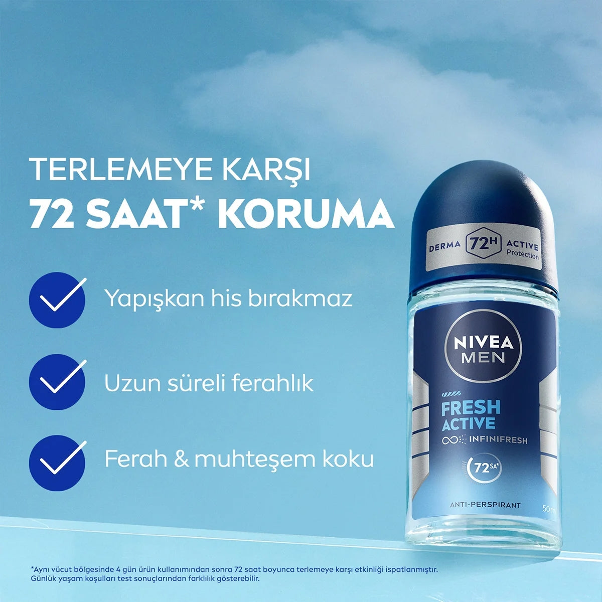 Fresh Erkek Roll-On 50 ml