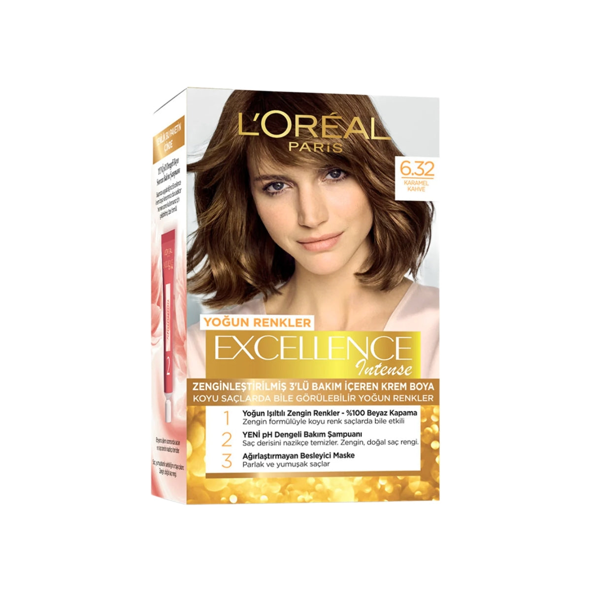 Intense Saç Boyası Karamel Kahve 6-32