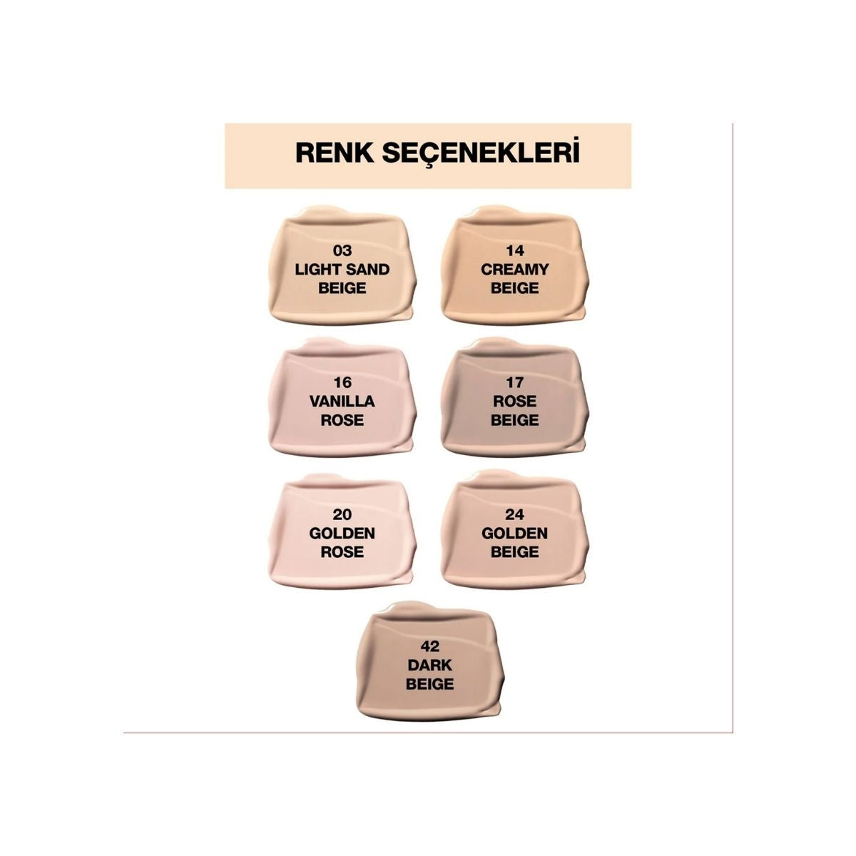 Fondöten Affinitone 03 Light Beige