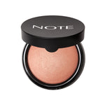 Note Baked Blusher Işıltılı Fırınlanmış Toz Allık - 03 Oriental Pink