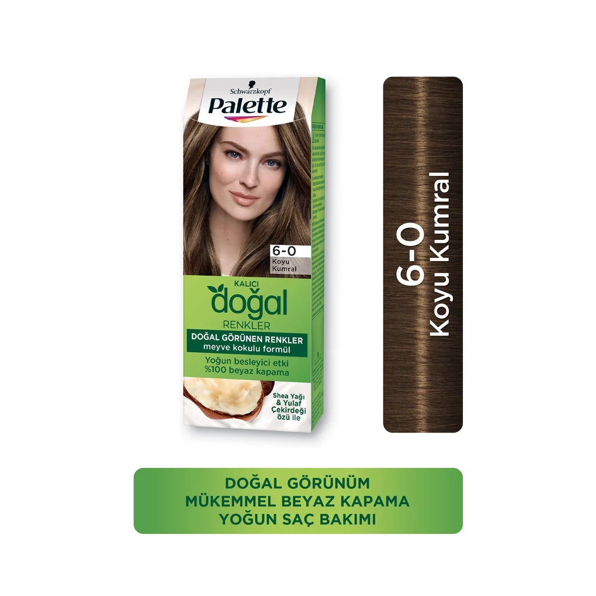 Natural Colors Saç Boyası Koyu Kumral 6-0