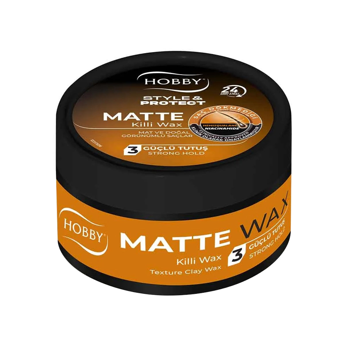 Style and Protect Mat ve Doğal Görünümlü Saçlar İçin Killi Wax 100 ml