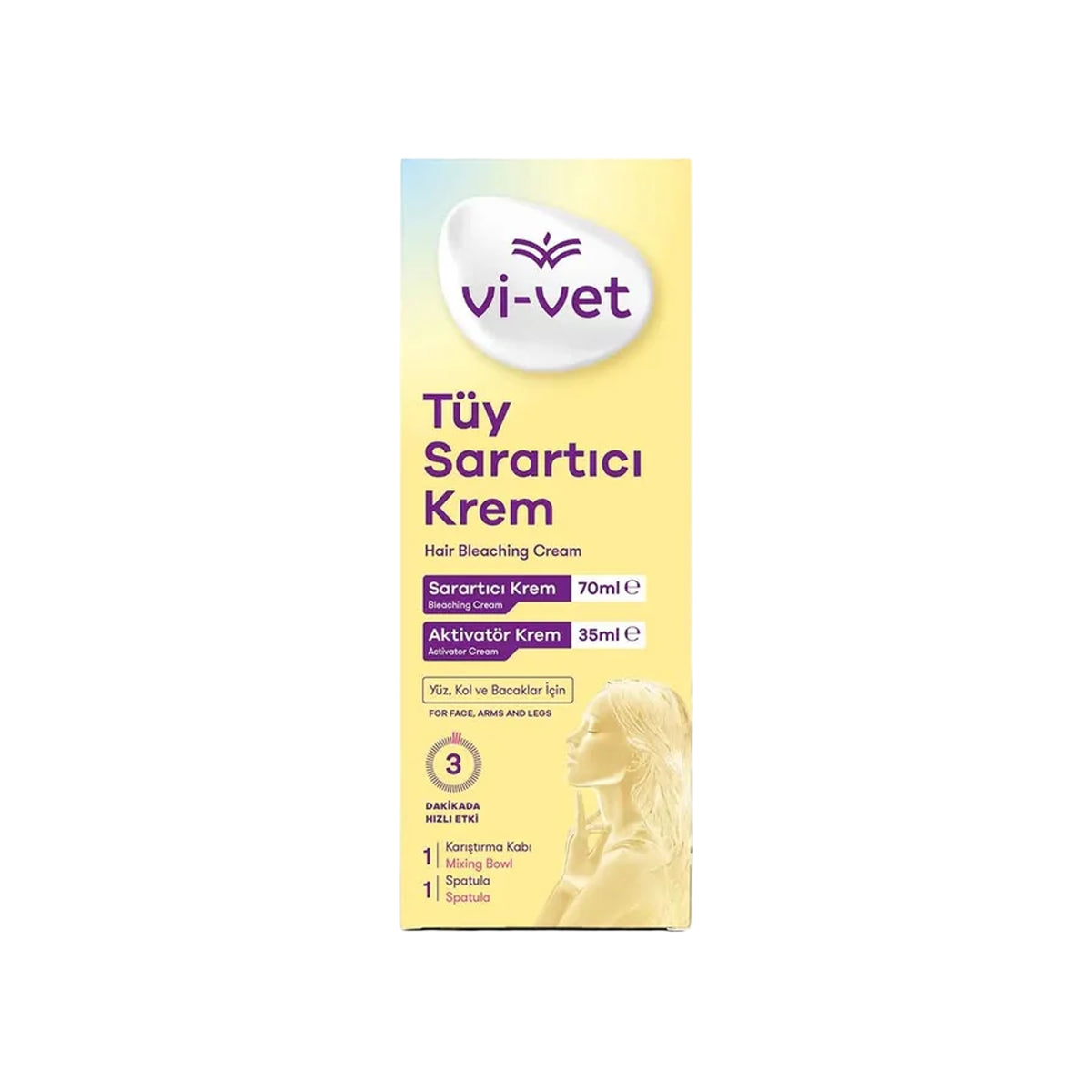 Tüy Sarartıcı Krem  Set 70ml+ 35ml