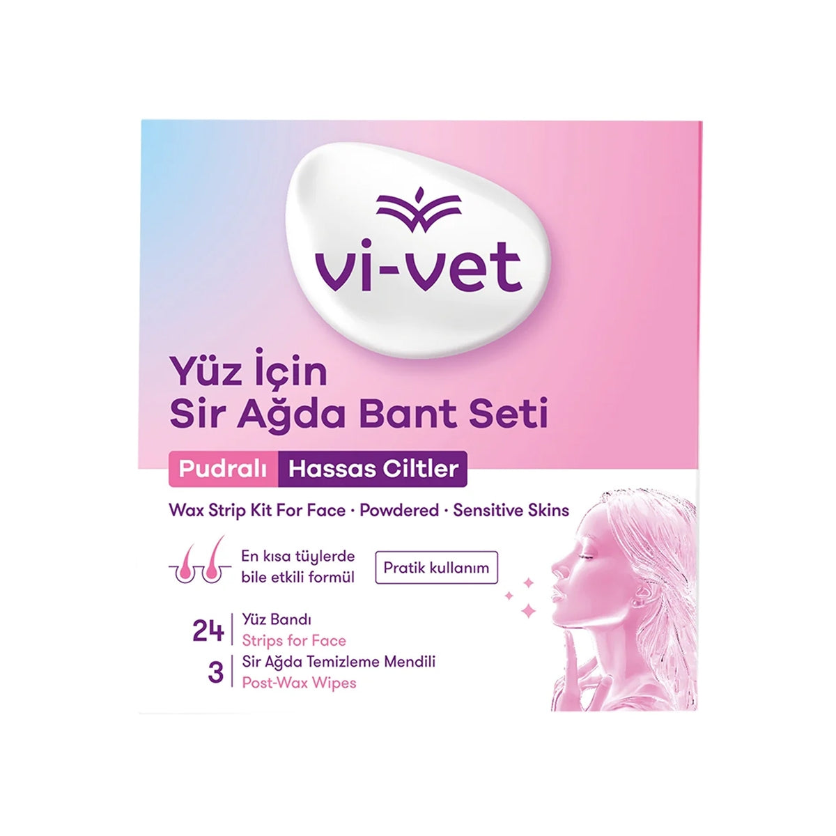 Sir Ağda Bant Seti Pudralı Yüz 24 Adet