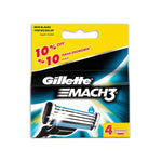 Mach3 Yedek Tıraş Bıçağı 4'lü