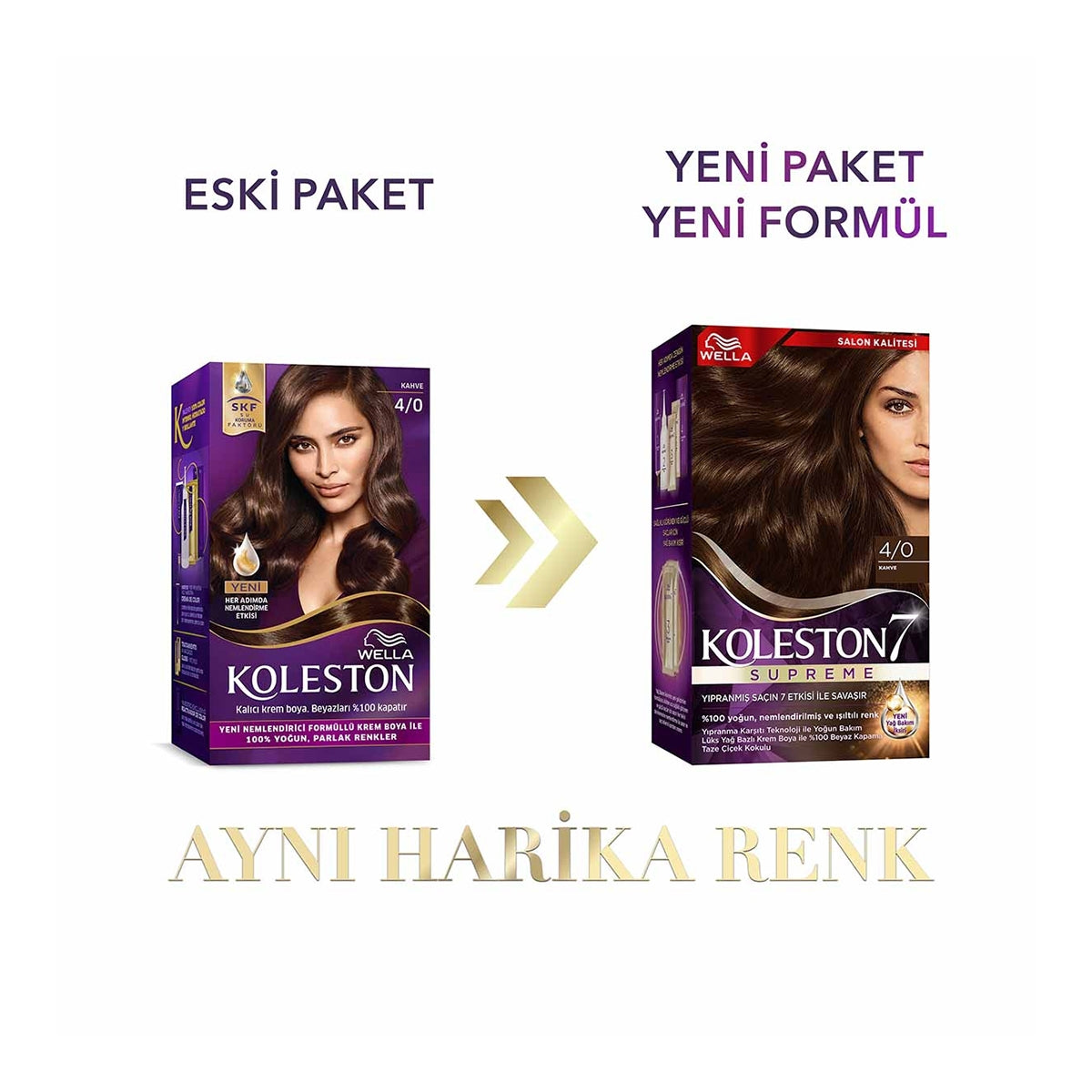 Saç Boyası Kahve 4-0