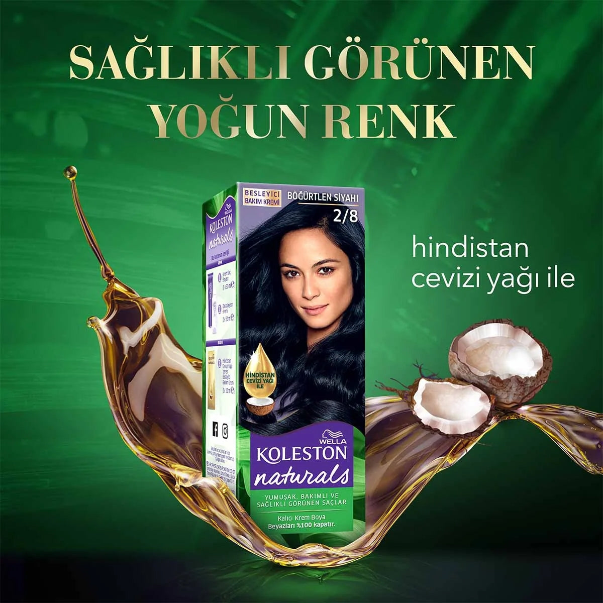 Naturals Saç Boyası Böğürtlen Siyahı 2-8