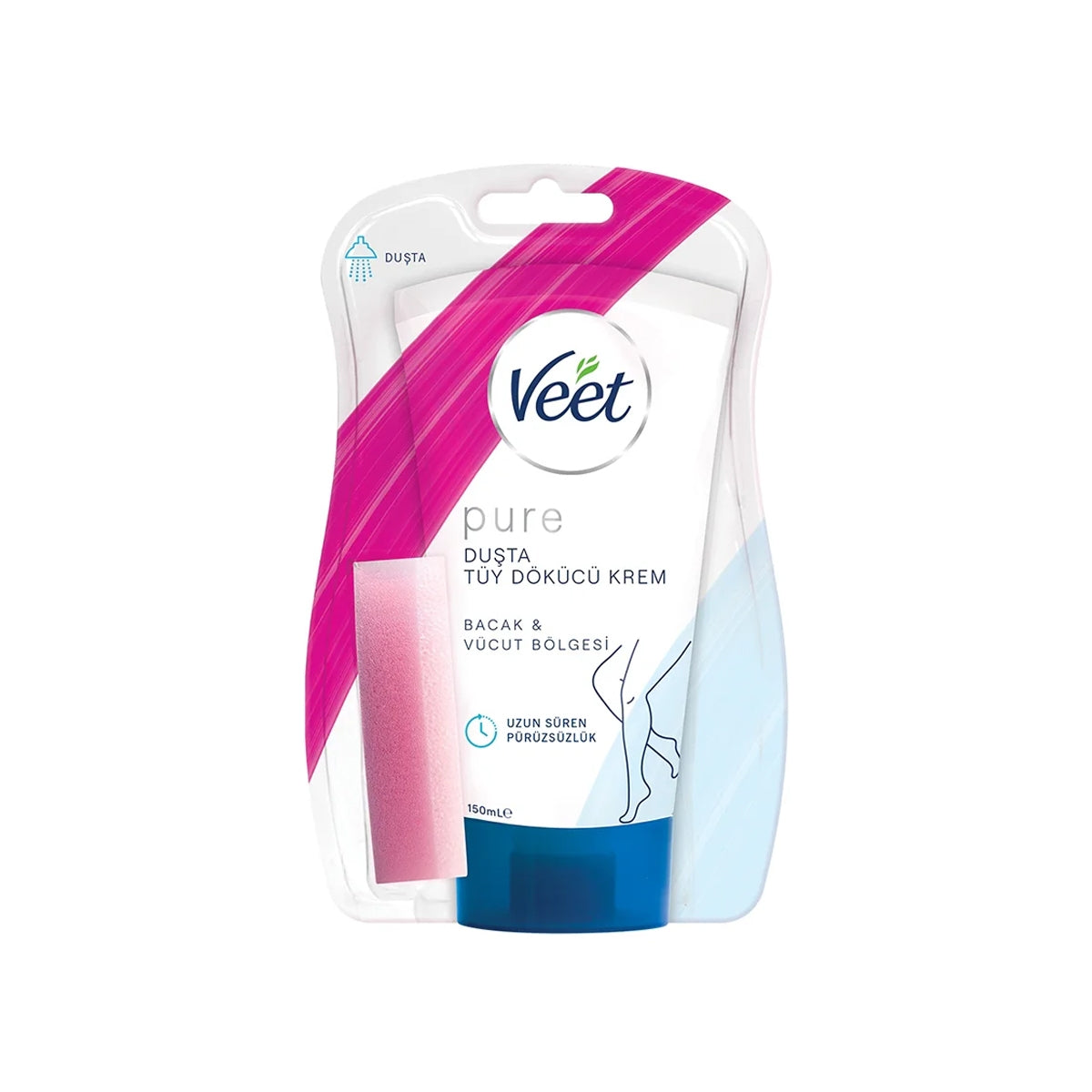 Pure  Tüy Dökücü Krem Duşta Hassas 150 ml