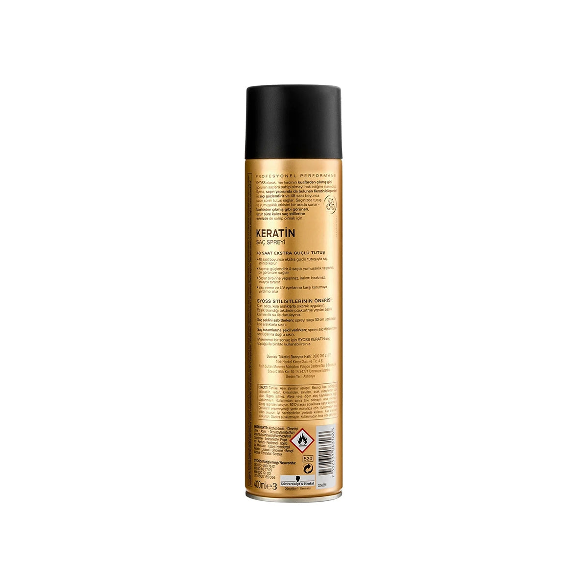Ekstra Güçlü Tutuş Saç Spreyi No:4 400 Ml