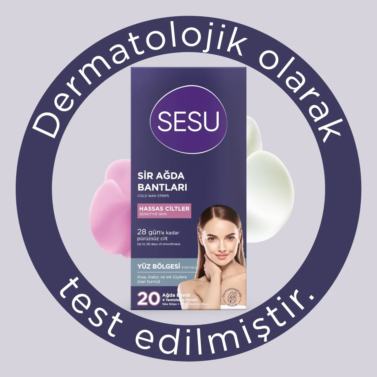 Ağda Bandı Yüz  Hassas 20 Adet