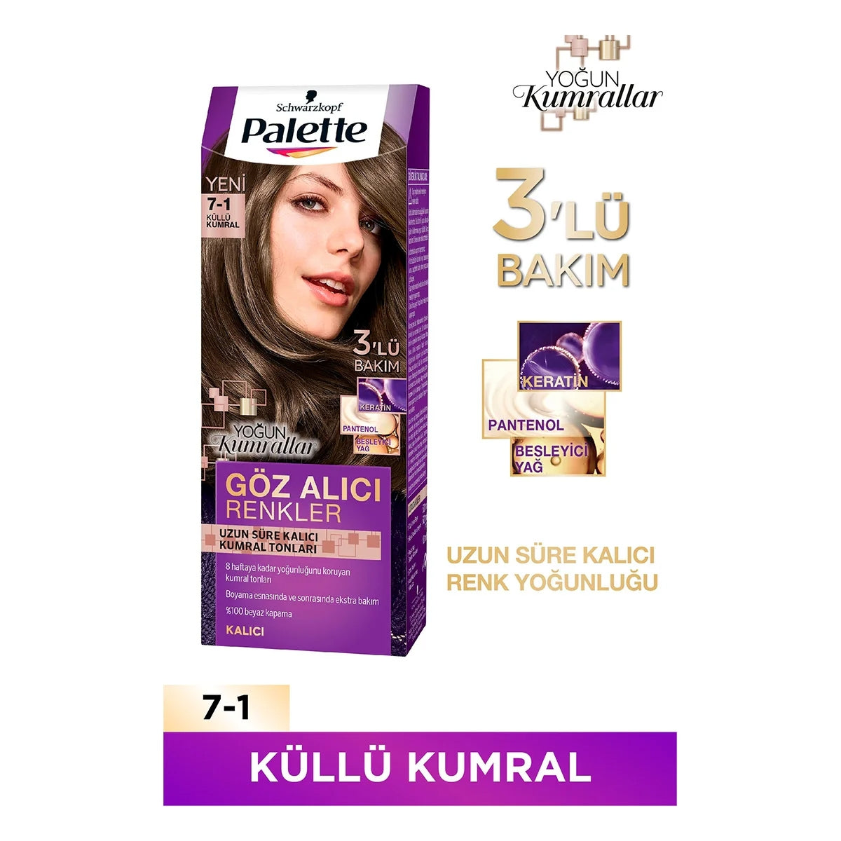 Göz Alıcı Renkler Kül Kumral 7-1