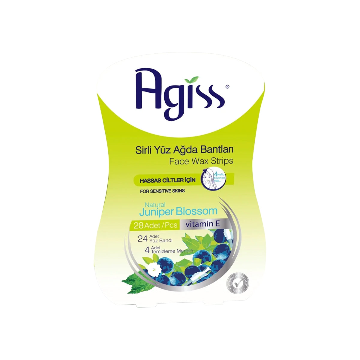 Sirli Yüz Ağda Bandı Hassas 24'lü