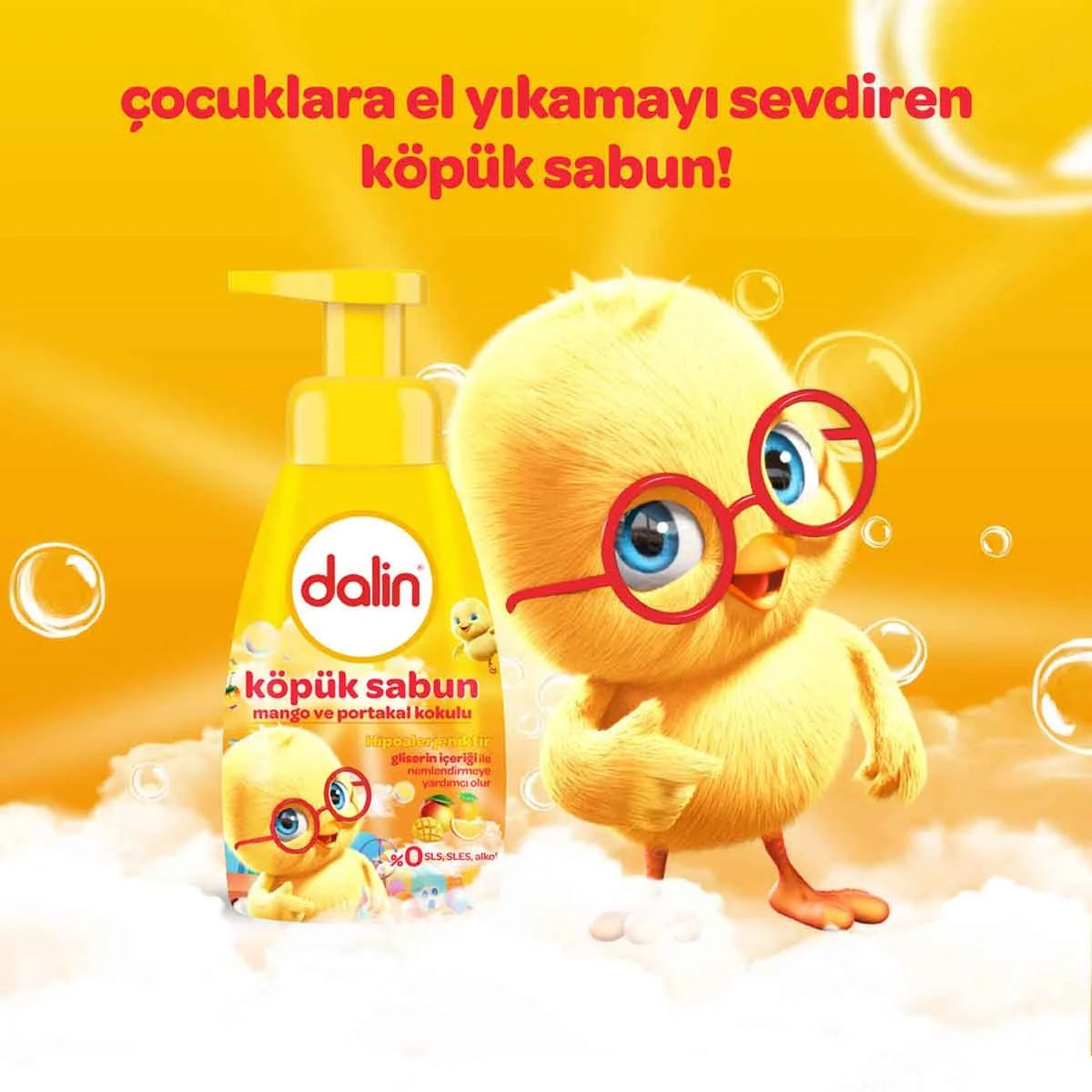 Geleceğin Yıldızları Köpük Sabun Mango 200 ml