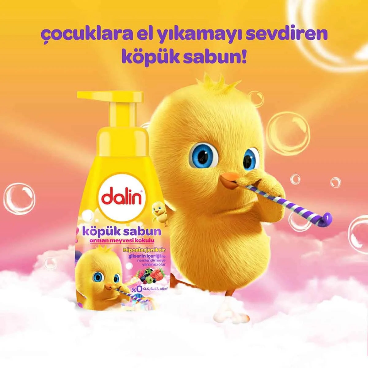 Geleceğin YıldızlarıKöpük Sabun Orman Meyveli 200 Ml