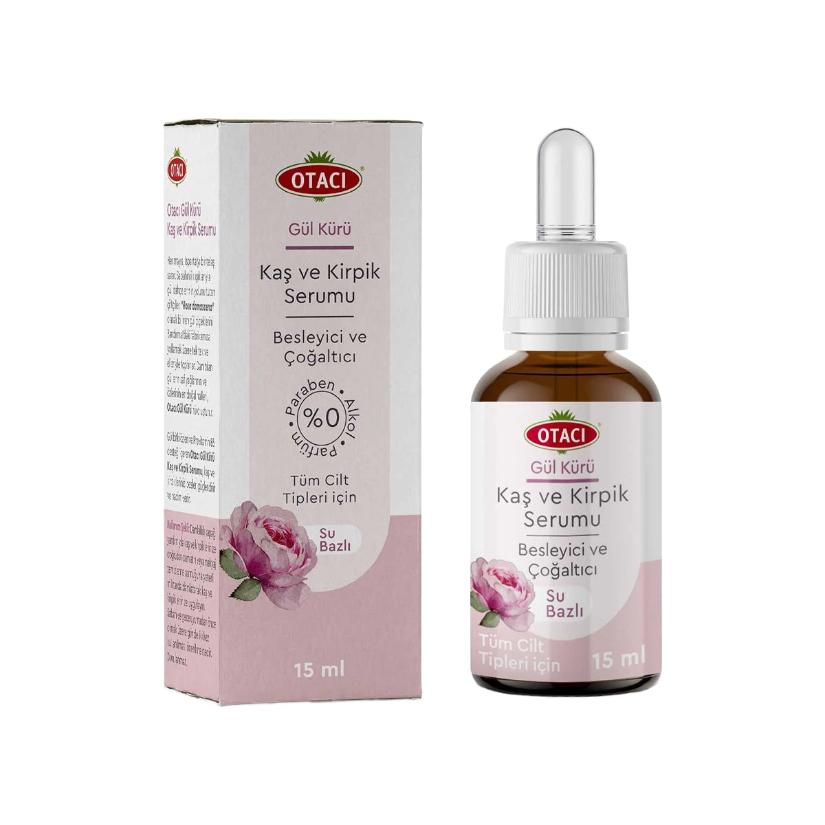 Gül Kürü Kaş ve Kirpik Serumu