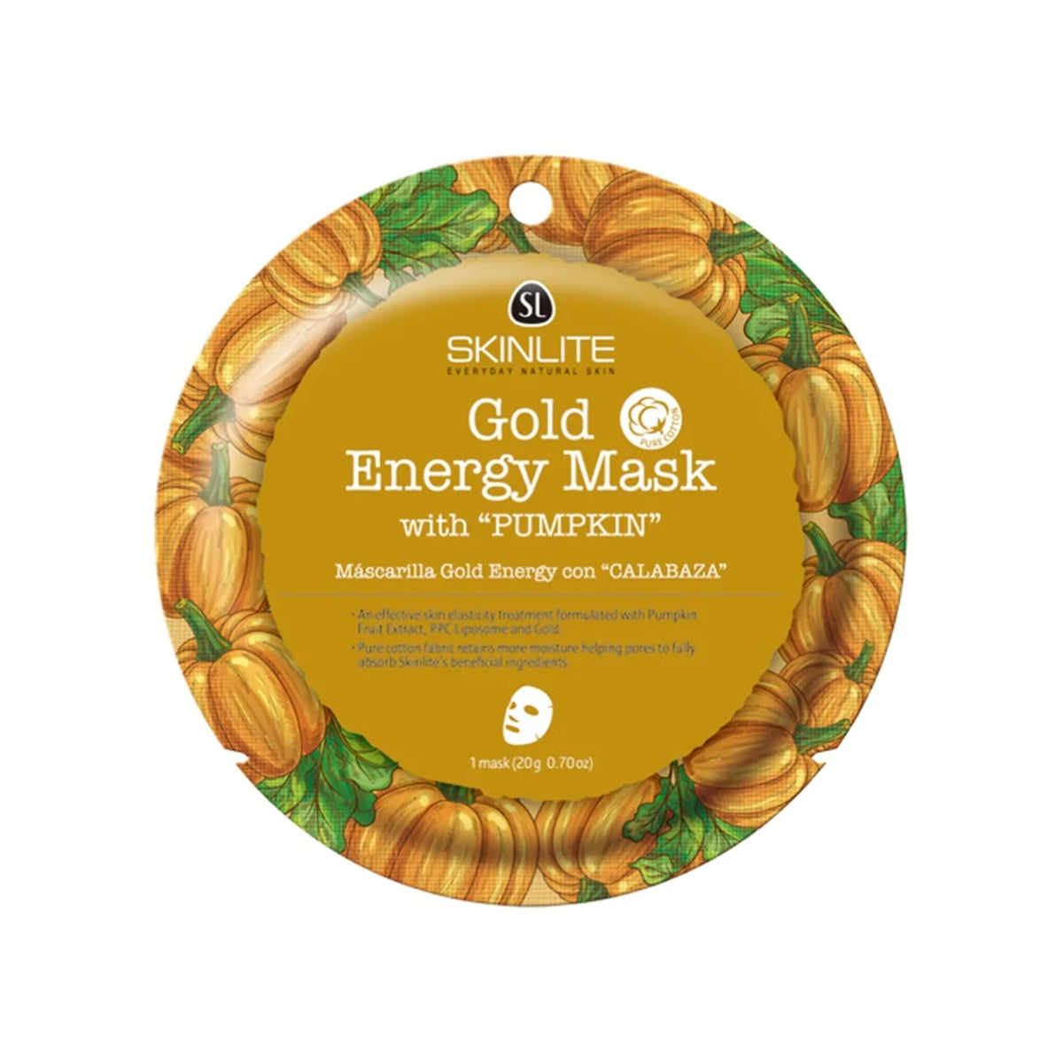 Kabaklı Altın Enerji Maske 20 Gr