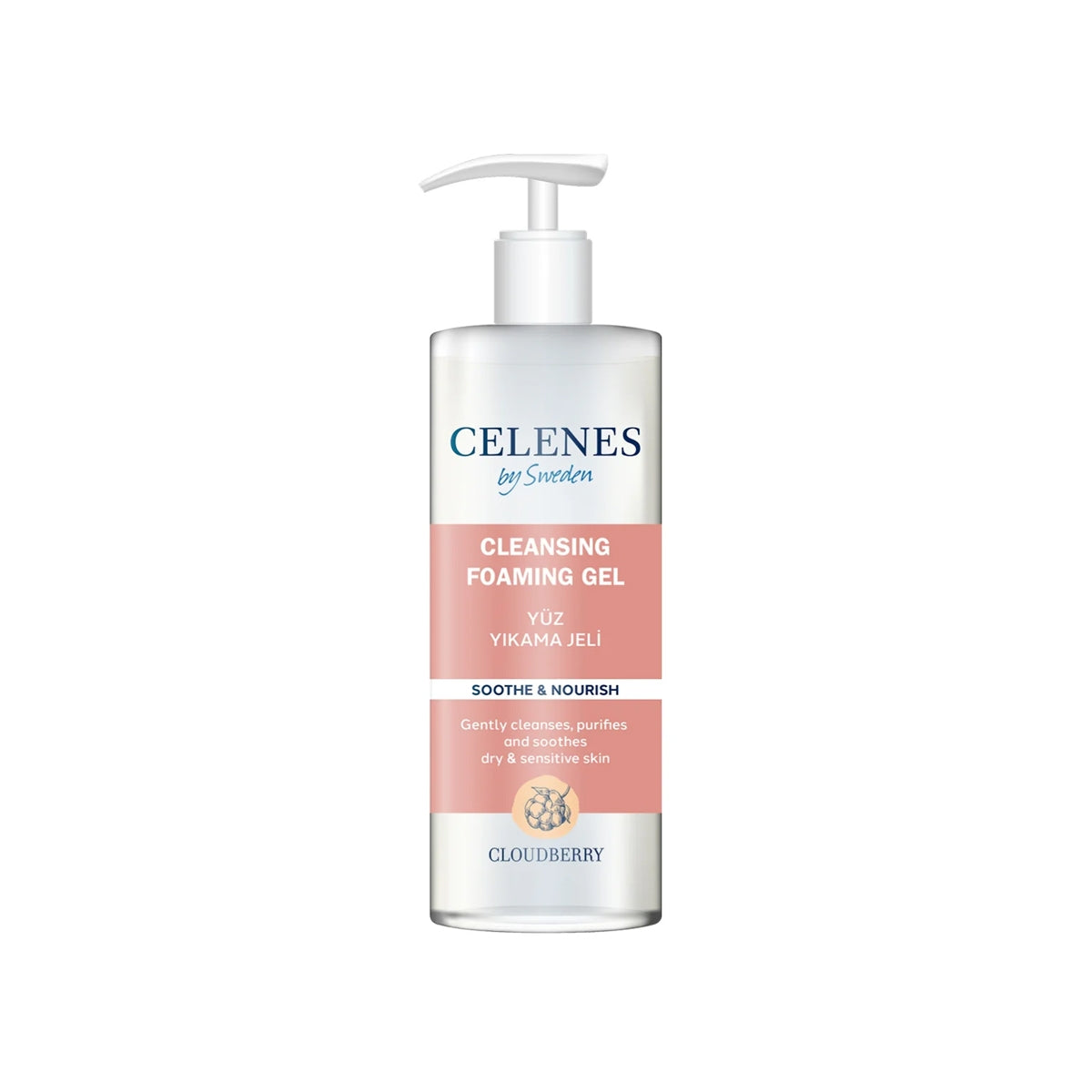 Cloudberry Kuru ve Hassas Ciltler Yüz Yıkama Jeli 250 ml