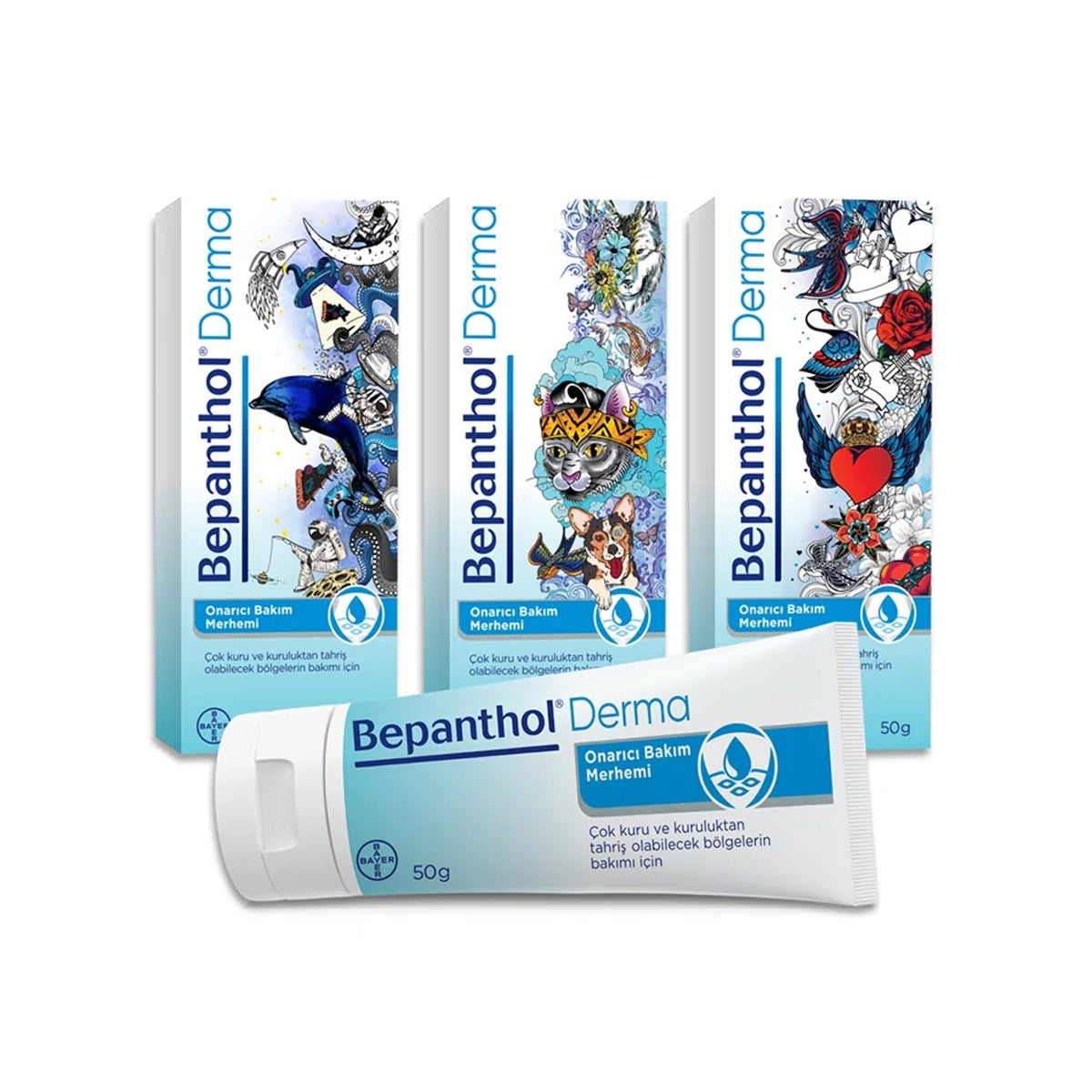 Derma Onarıcı Bakım Merhemi 50 gr