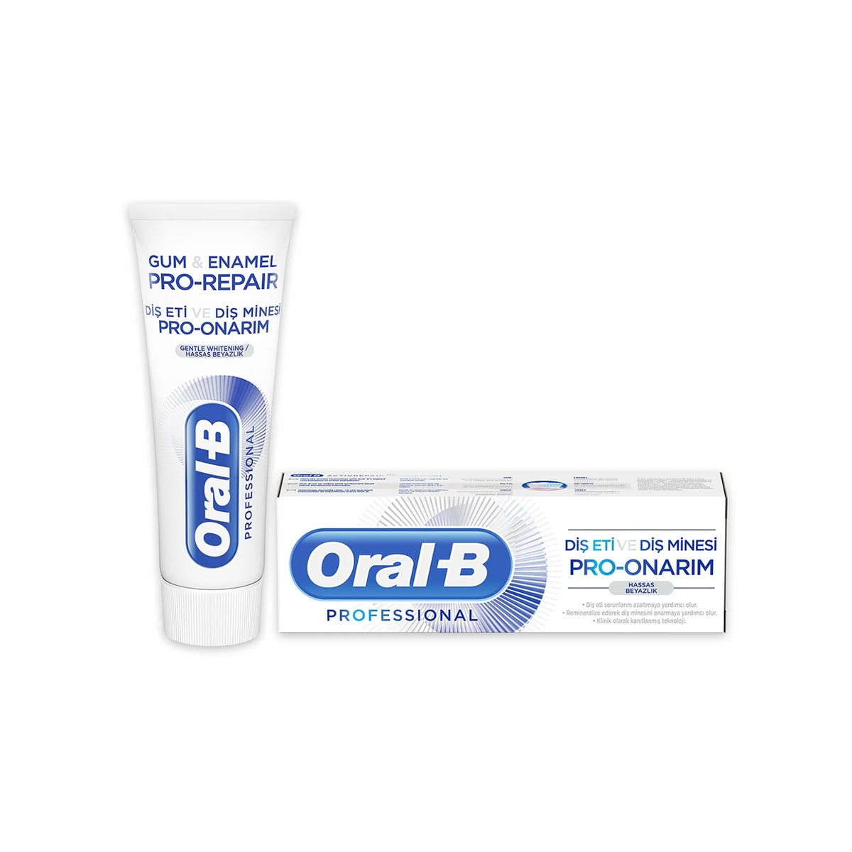 Professional Diş Eti ve Diş Minesi Pro Onarım Hassas Beyazlık Diş Macunu
75ml