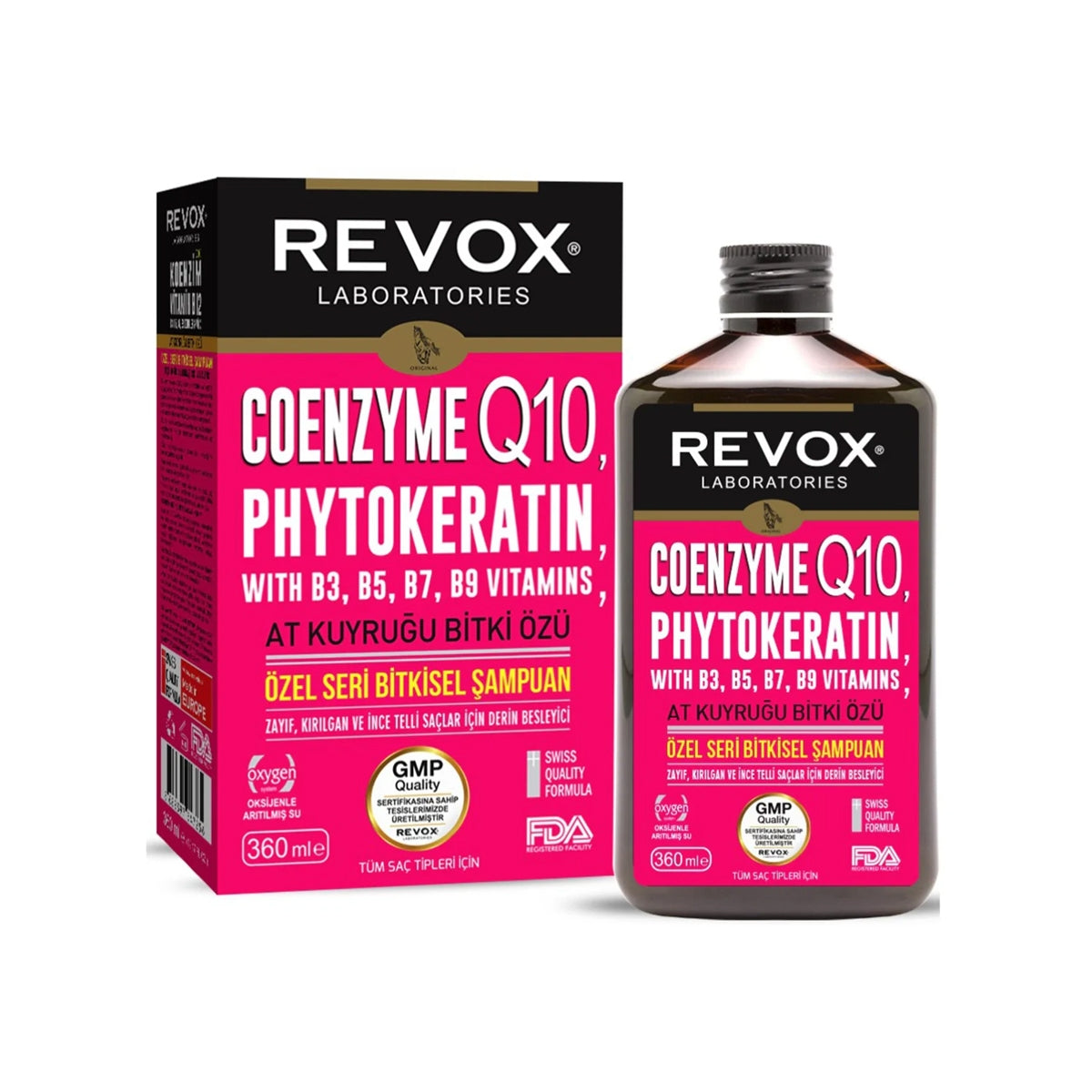 Qenzym Q10 Şampuan 360 ml