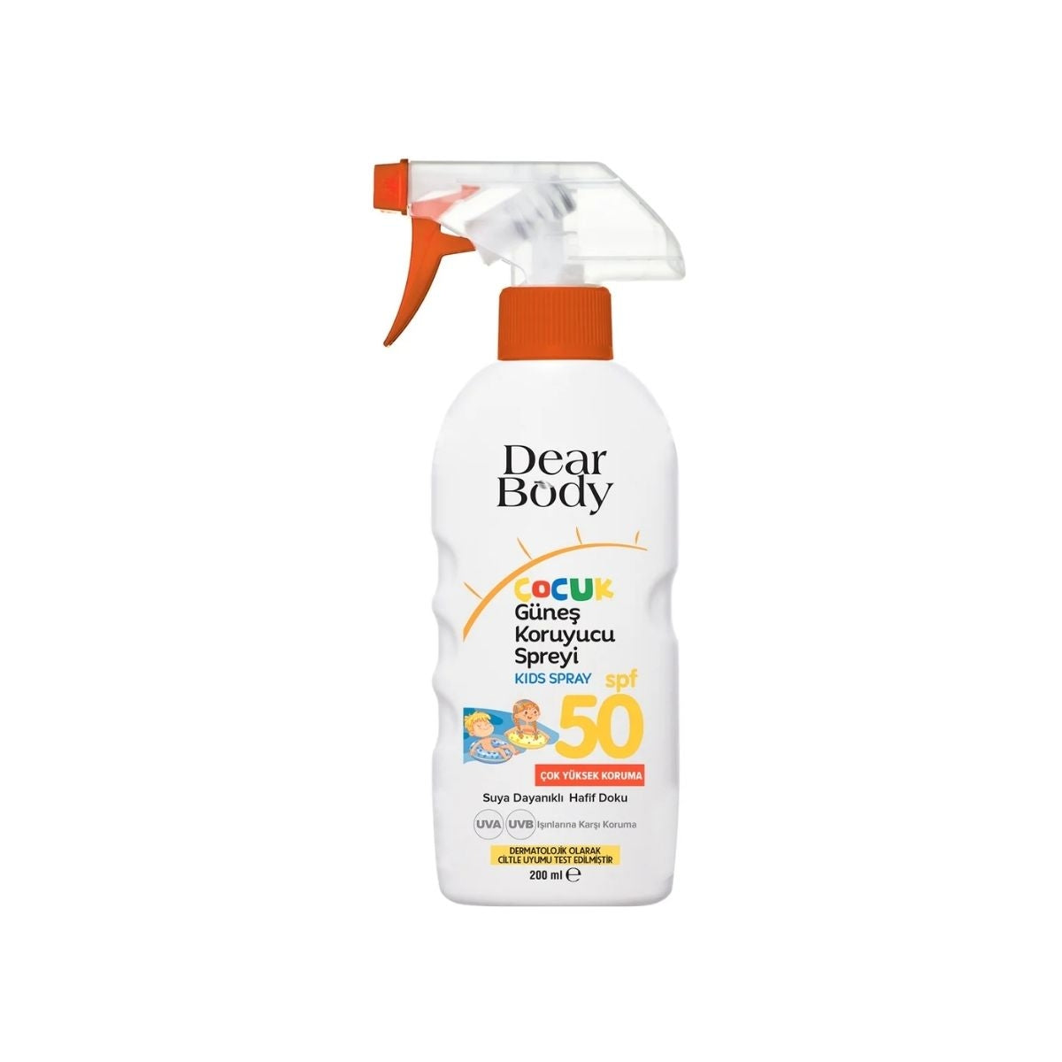 Çocuk Güneş Koruyucu Sprey SPF50 200ML