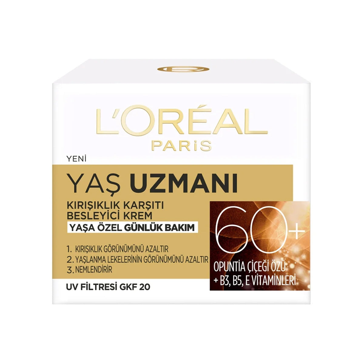 Yaş Uzmanı Yüz Kremi 60+ 50 ml