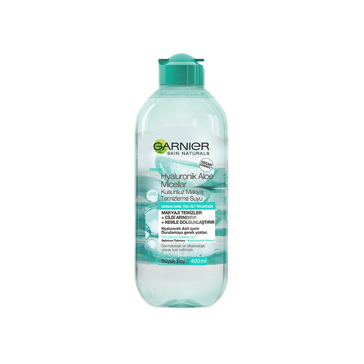 Micellar Hyaluronik Aloe Kusursuz Makyaj Temizleme Suyu 400 ml