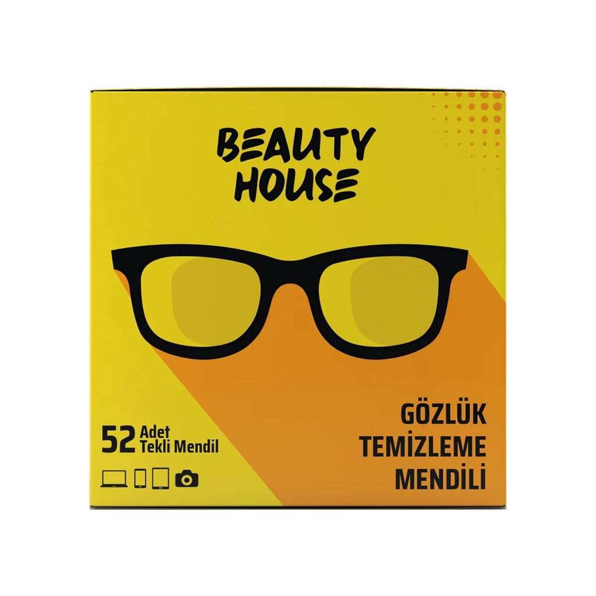 Gözlük Temizleme Mendili 52'li