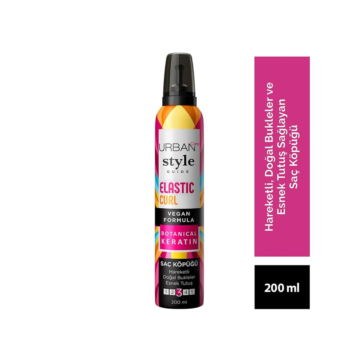 Elastic Curl Saç Köpüğü 200 ml