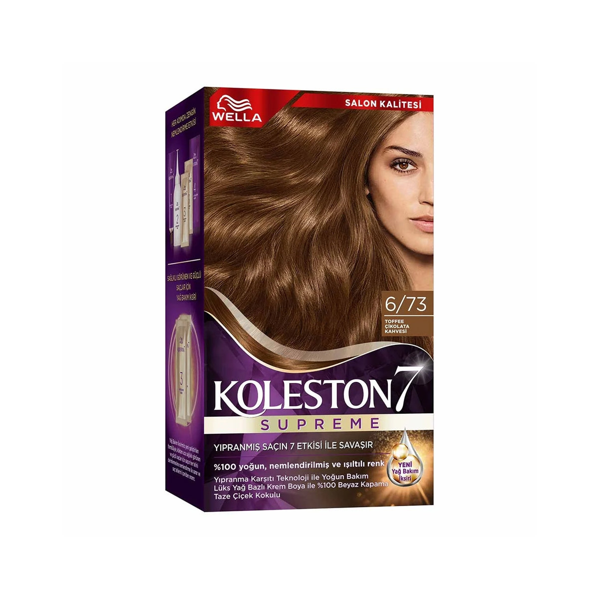 Saç Boyası Ayışığı Kahvesi 6-73