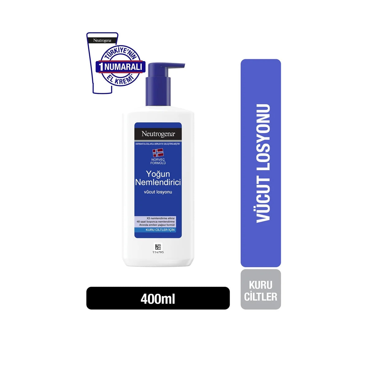 Yoğun Nemlendirici Parfümlü Vücut Losyonu 400 ml