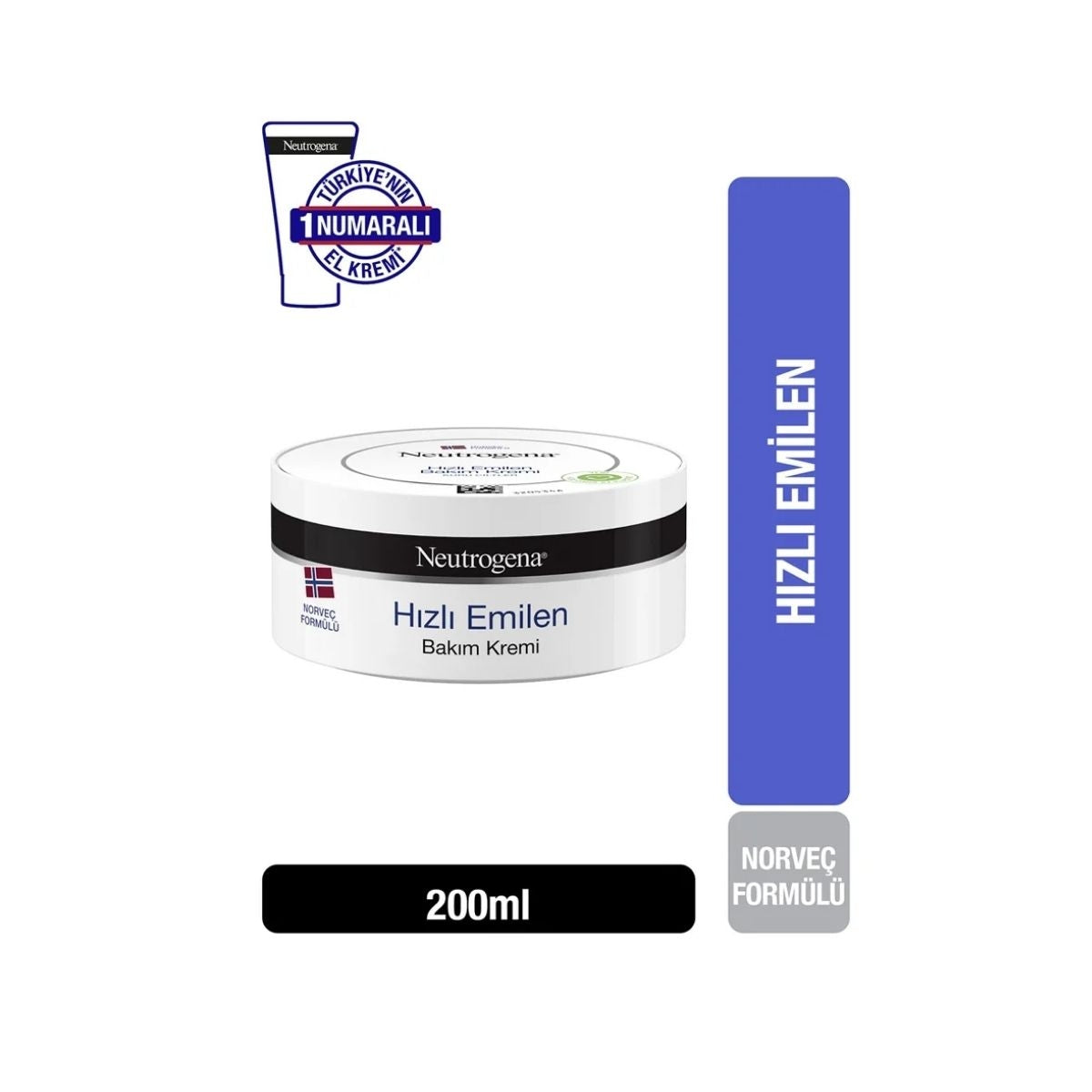 Hızlı Emilen Bakım Kremi 200 ml