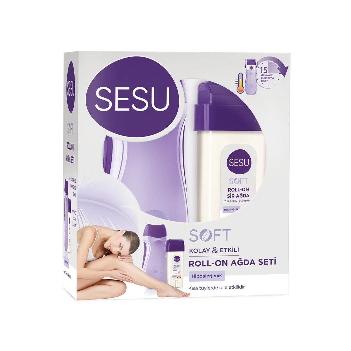 Roll-On Ağda + Makine Set Soft