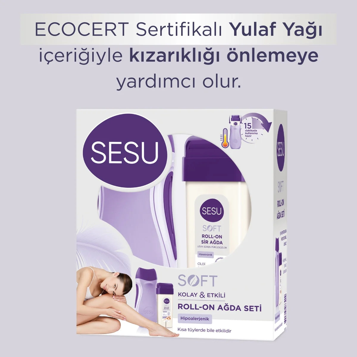Roll-On Ağda + Makine Set Soft