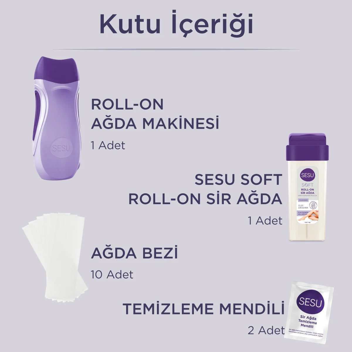 Roll-On Ağda + Makine Set Soft