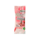 Tıraş Bıçağı Çift Bıçaklı Kauçuk Saplı 5'li Poşet