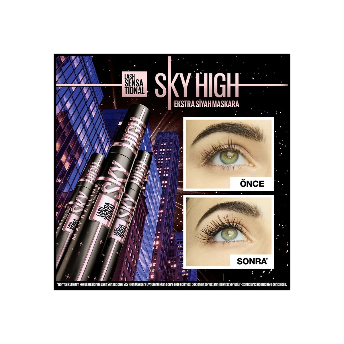 Maskara Lash Sensational Sky High Extra Black