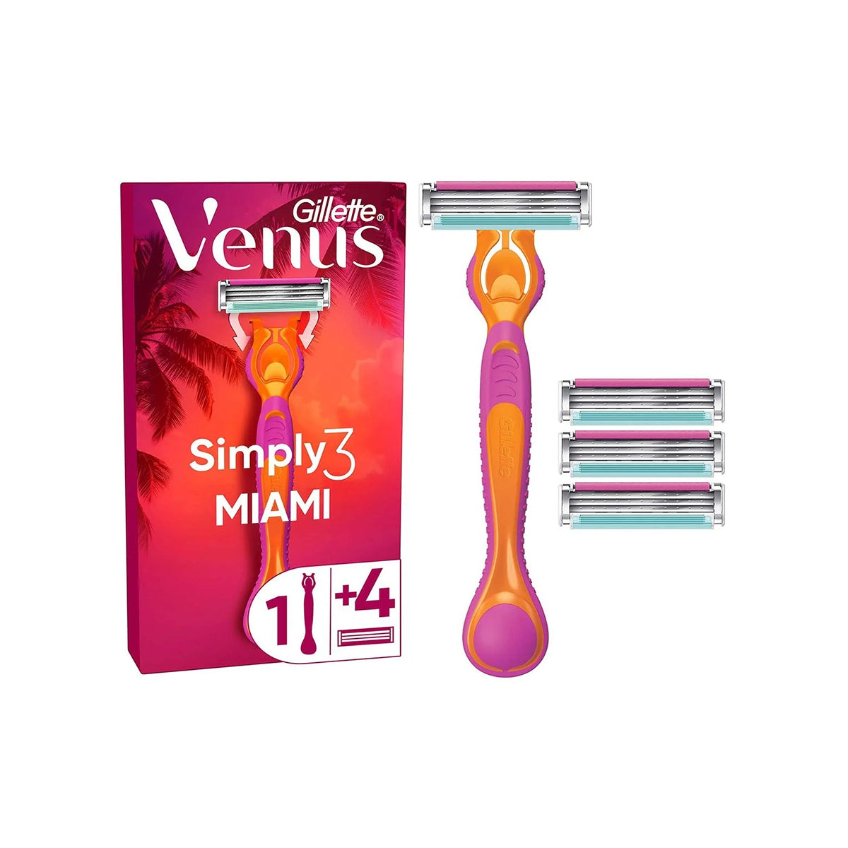 Simply 3 Traş Bıçağı+4 Yedek Bıçak