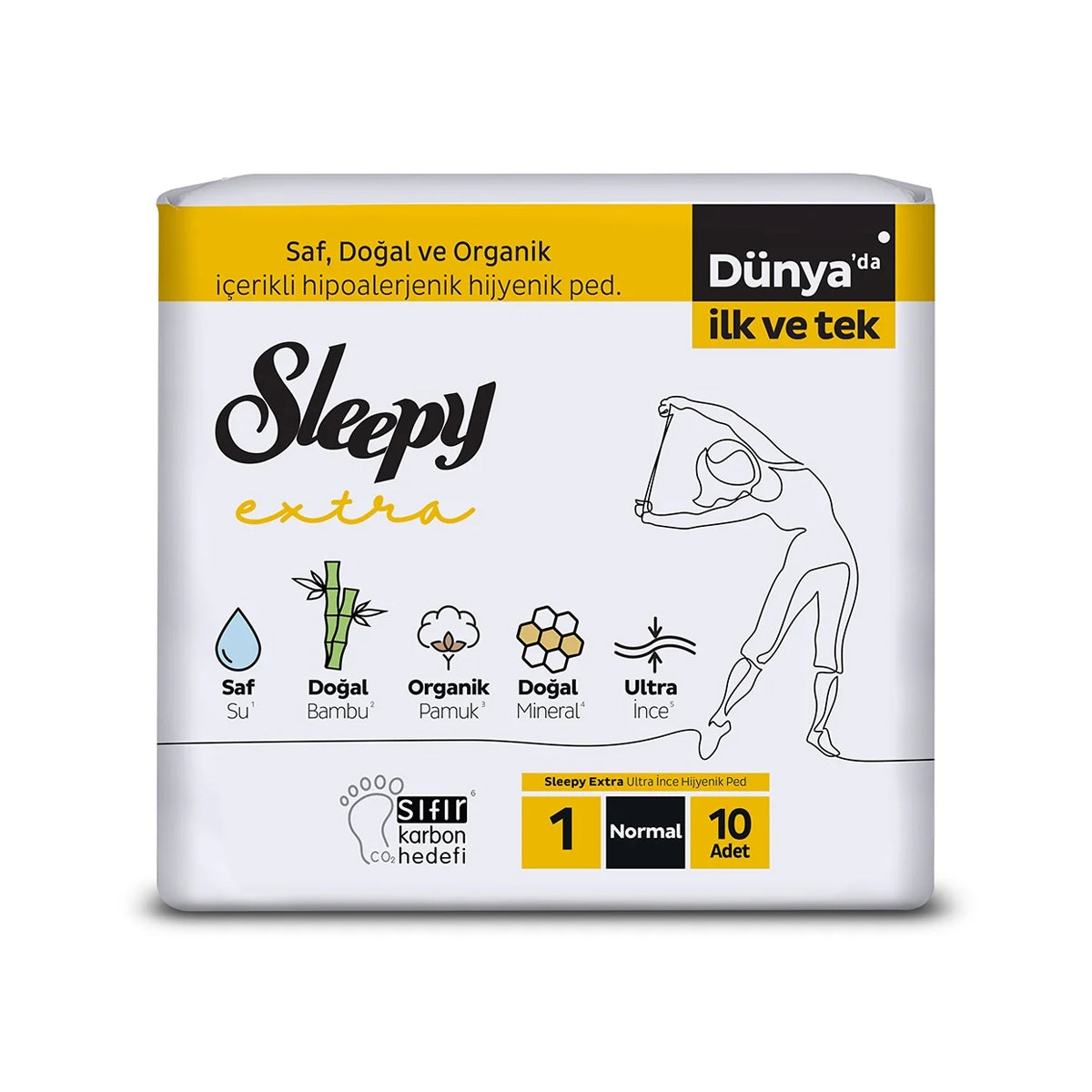 Hijyenik Ped Extra Normal 10'lu