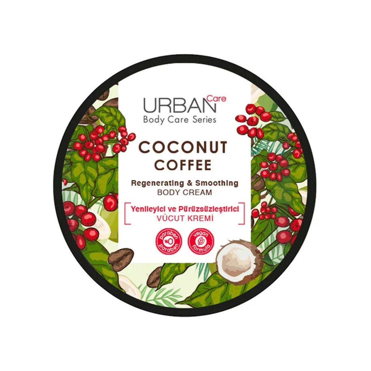 Vücut Kremi Coconut Coffee 200 ml