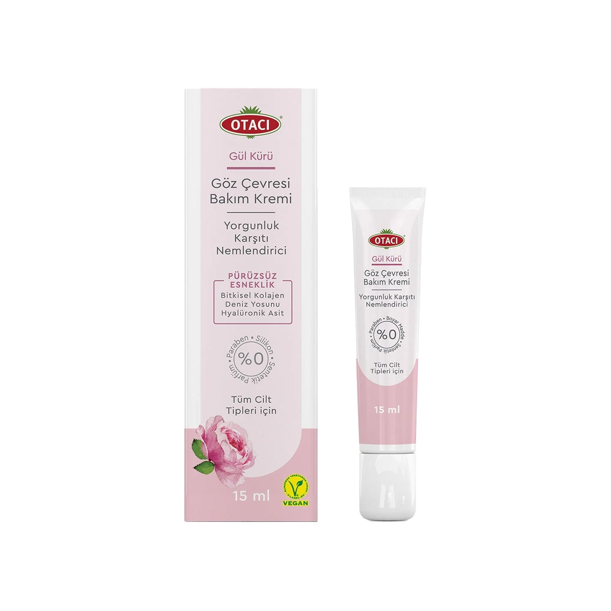 Gül Kürü Göz Çevresi Bakım Kremi 15 ml