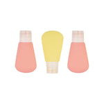 3'lü Silikon Seyahat Şişe Seti
