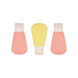 3'lü Silikon Seyahat Şişe Seti