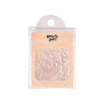 Pembe Hologram Kare Cep Aynası