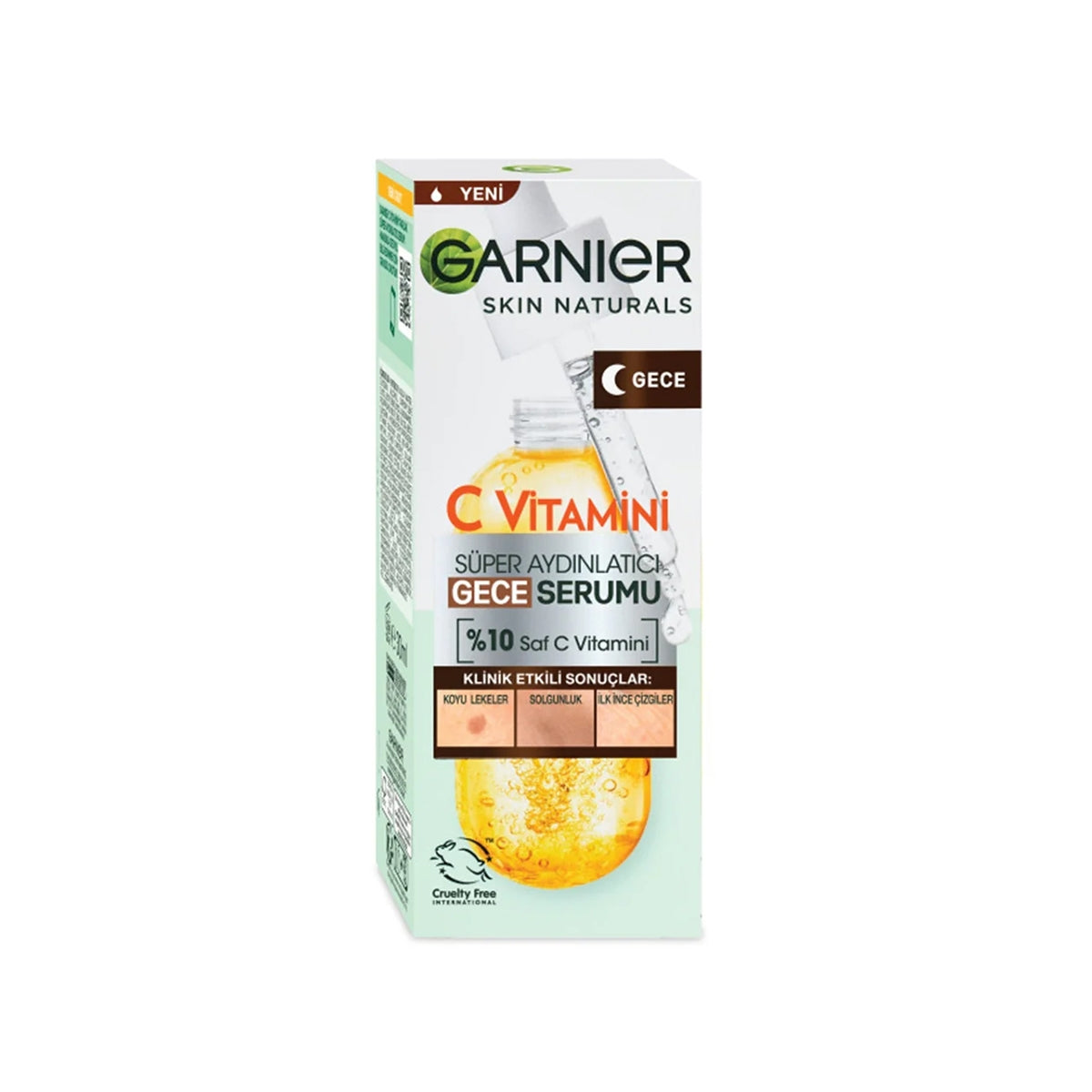 Yüz Bakım Serumu Süper Aydınlatıcı Gece C Vitamini 30 ml