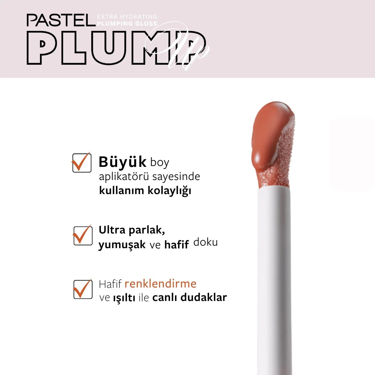 Pastel Dudak Parlatıcısı Extra Hydratıng Plumpıng Gloss 205