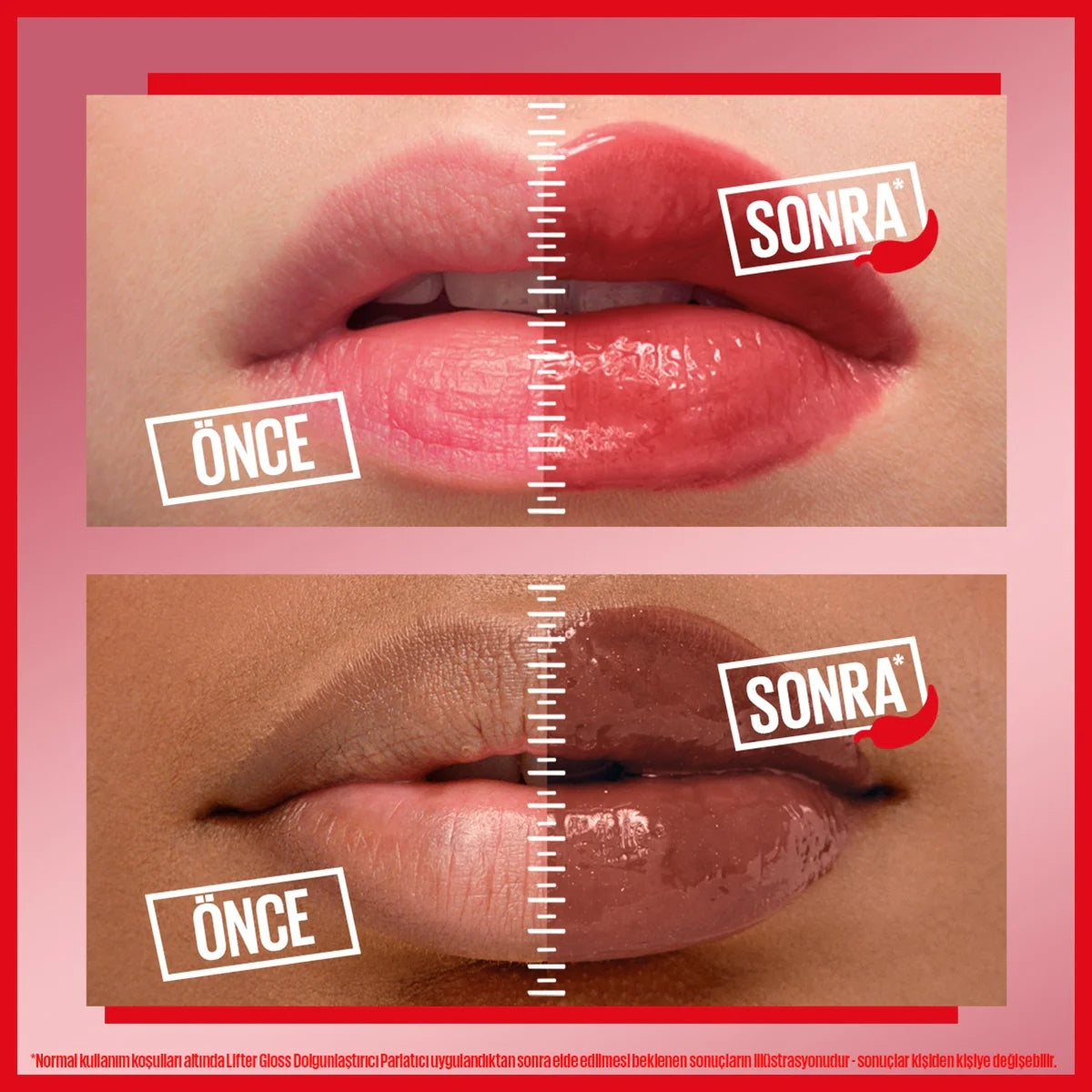 Lifter Plump Dudak Parlatıcısı 001 Blush Blaze