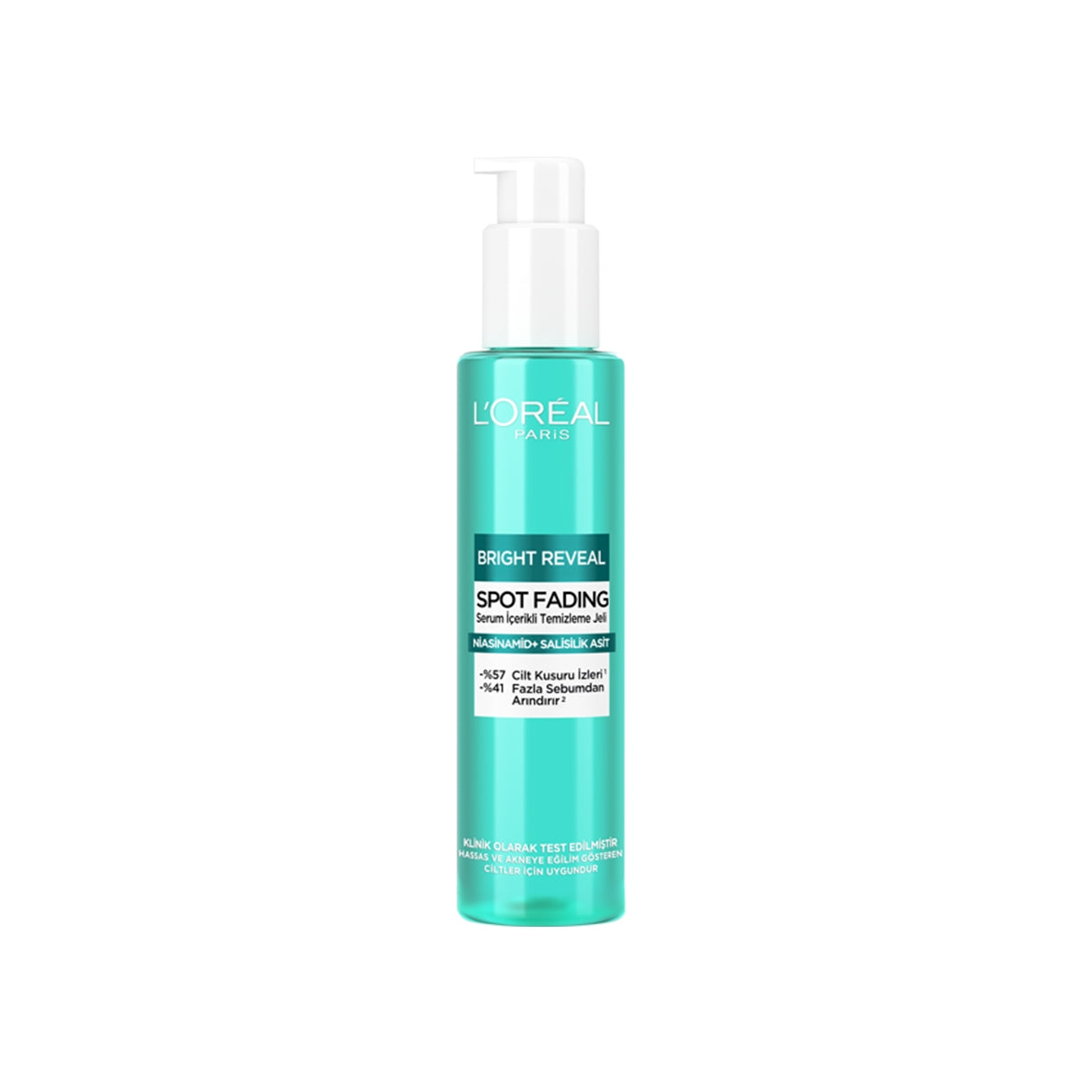 Bright Reveal Cilt Kusuru İzi Karşıtı, Serum İçerikli Temizleme Jeli
Niasinamid+Salisilik Asit 150ml