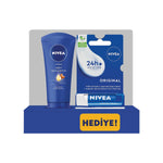 Yoğun Nemlendirici El Bakım Kremi 75ml + NIVEA Original Care Dudak Bakım
Kremi