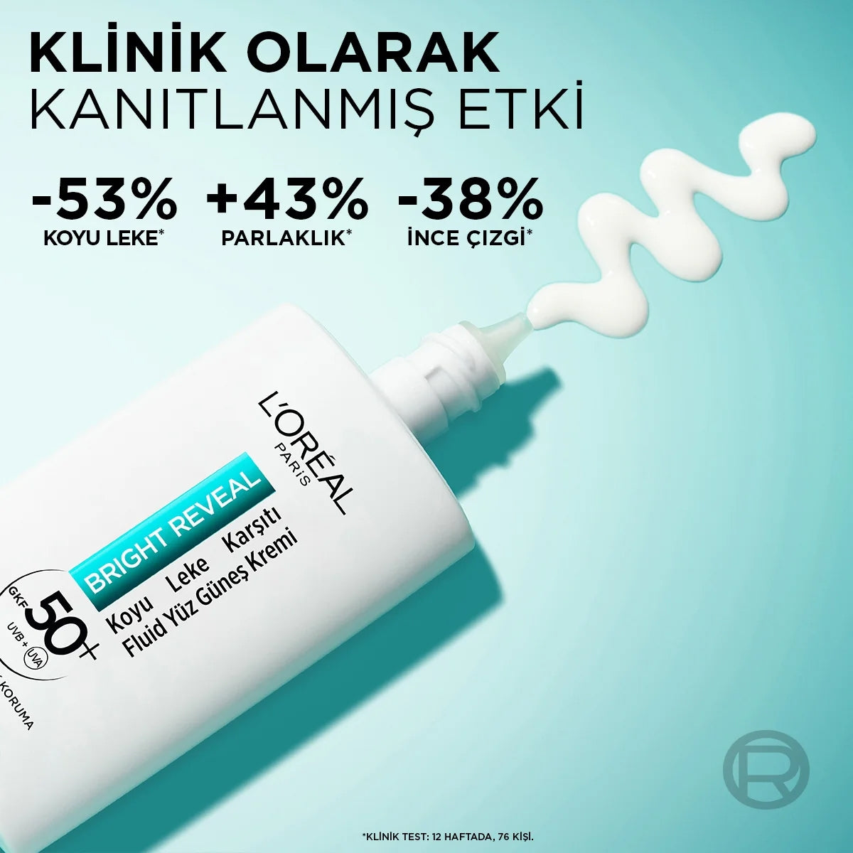 Bright Reveal Fluid Yüz Kremi SPF50 50 ml